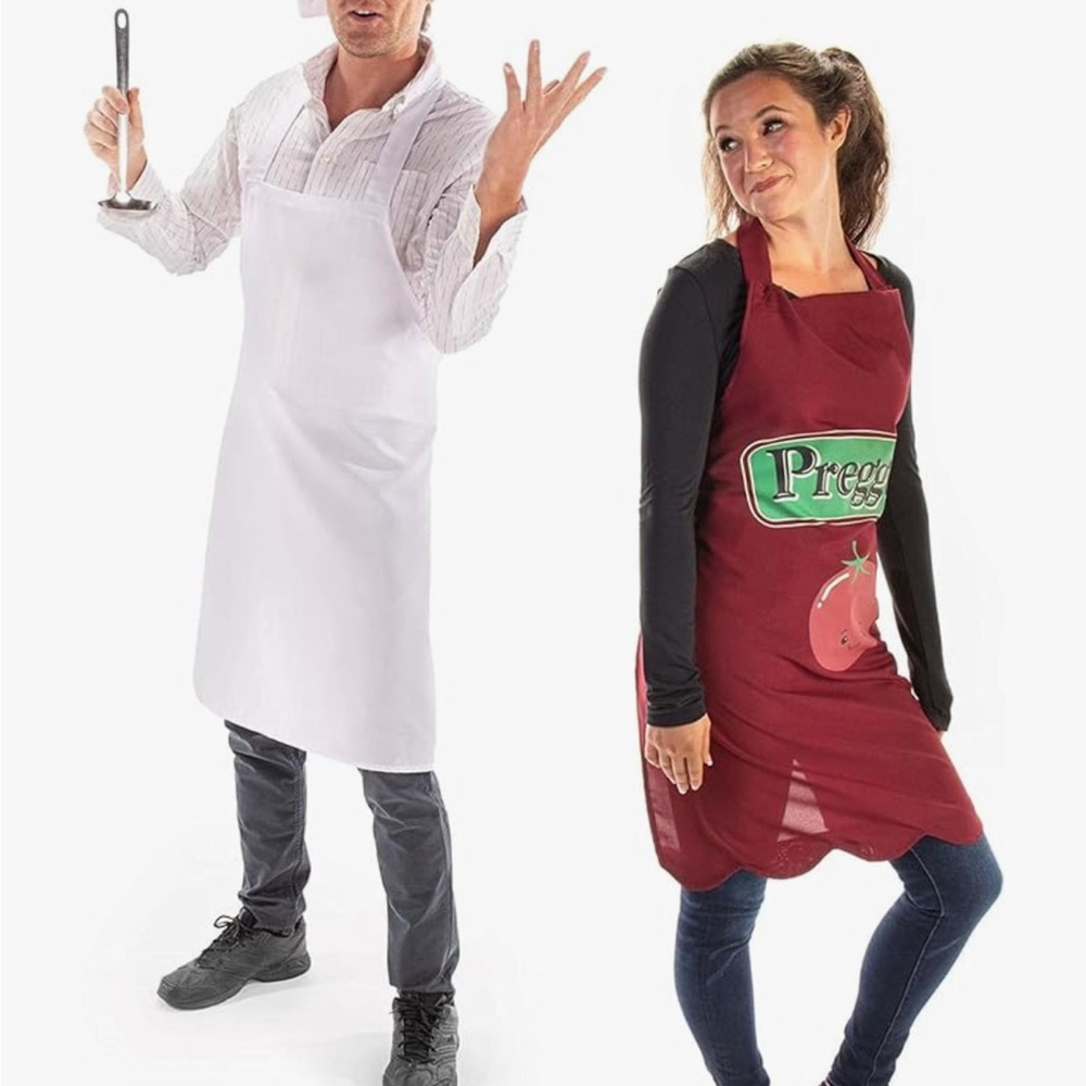 Preggo & Chef Couples Halloween Costume